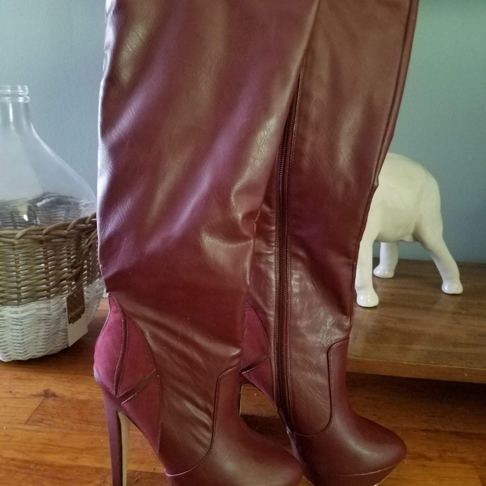 Knee High Platform Boot